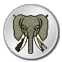 Elephant Hunter - Silver